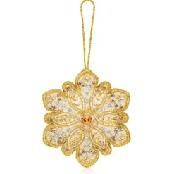 Buckingham Palace Crystal Snowflake Decoration*Royal Collection Shop Discount