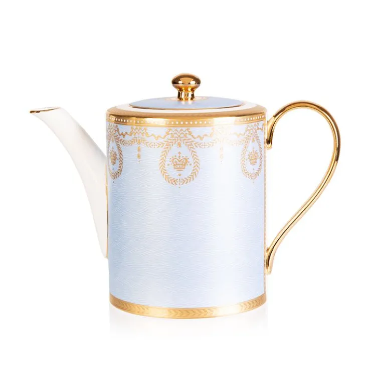 Imperial Russian Blue Coffee Pot*Royal Collection Shop Sale