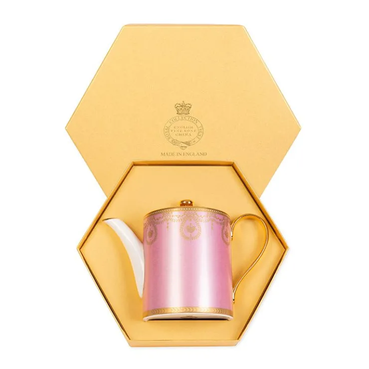 Imperial Russian Pink Coffee Pot*Royal Collection Shop Online