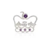 Platinum Jubilee Limited Edition Silver Brooch*Royal Collection Shop New