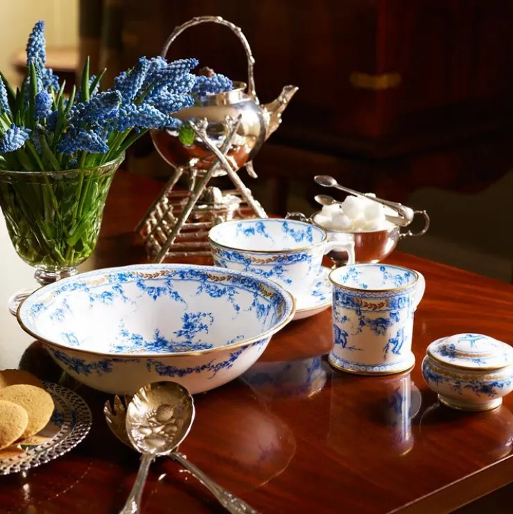 Royal Birdsong Gilded Cachepot*Royal Collection Shop Clearance