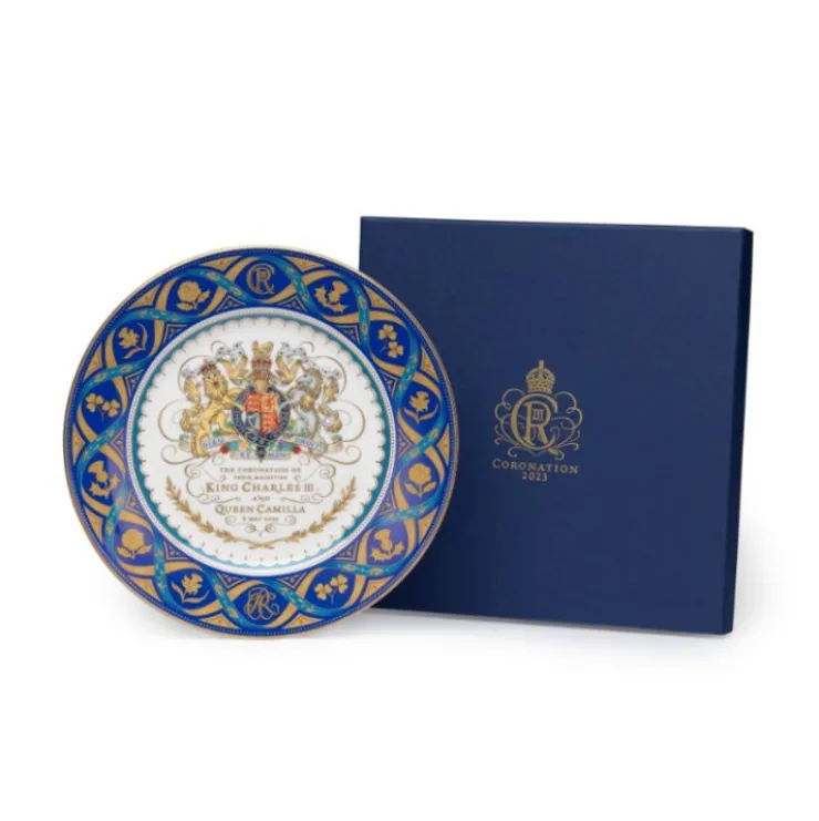 The Coronation Dessert Plate*Royal Collection Shop New