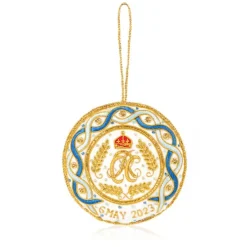 The Coronation Roundel Decoration*Royal Collection Shop Hot