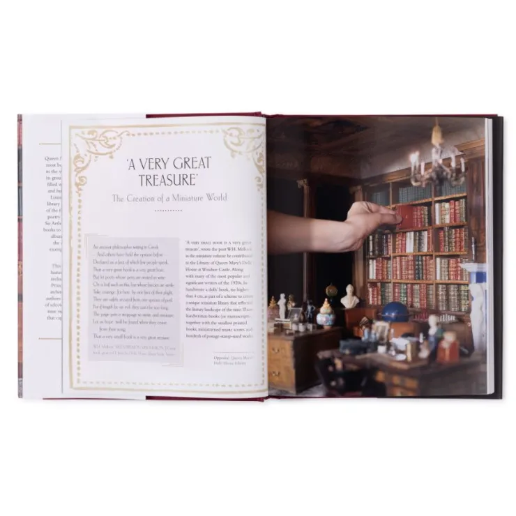 The Miniature Library Of Queen Mary'S Dolls' House*Royal Collection Shop New