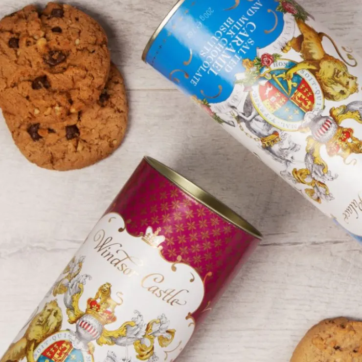 Windsor Castle White Chocolate And Raspberry Biscuit Tube*Royal Collection Shop Best